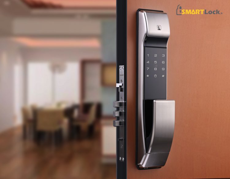 Front Side On Door Smart Lock Sri Lanka