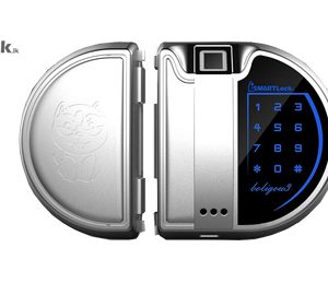 Fingerprint glass lock SML GLF ZKS