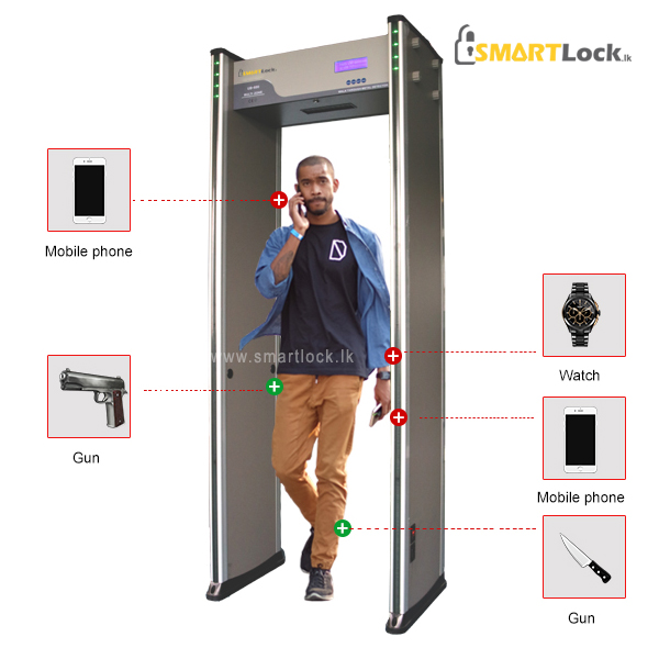 walk through metal detector Sri Lanka