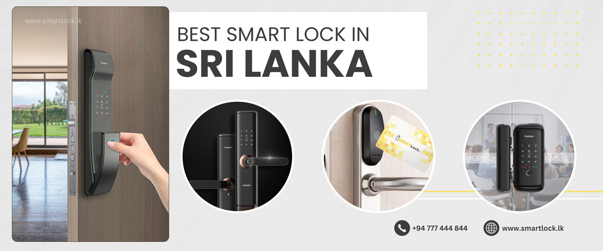 Smart Door Locks: Shop Online or Get Doorstep Installation in Sri Lanka