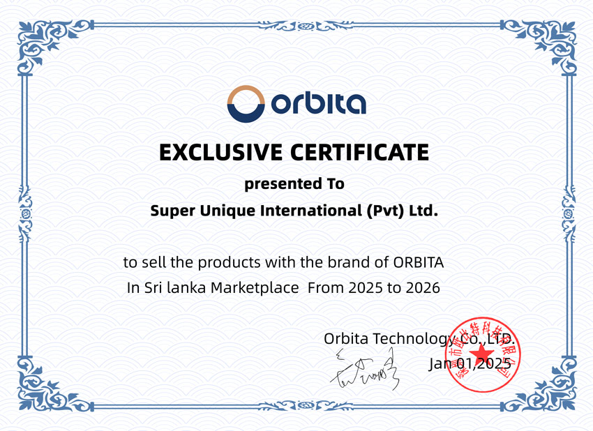 Orbita authorized agent in Sri Lanka
