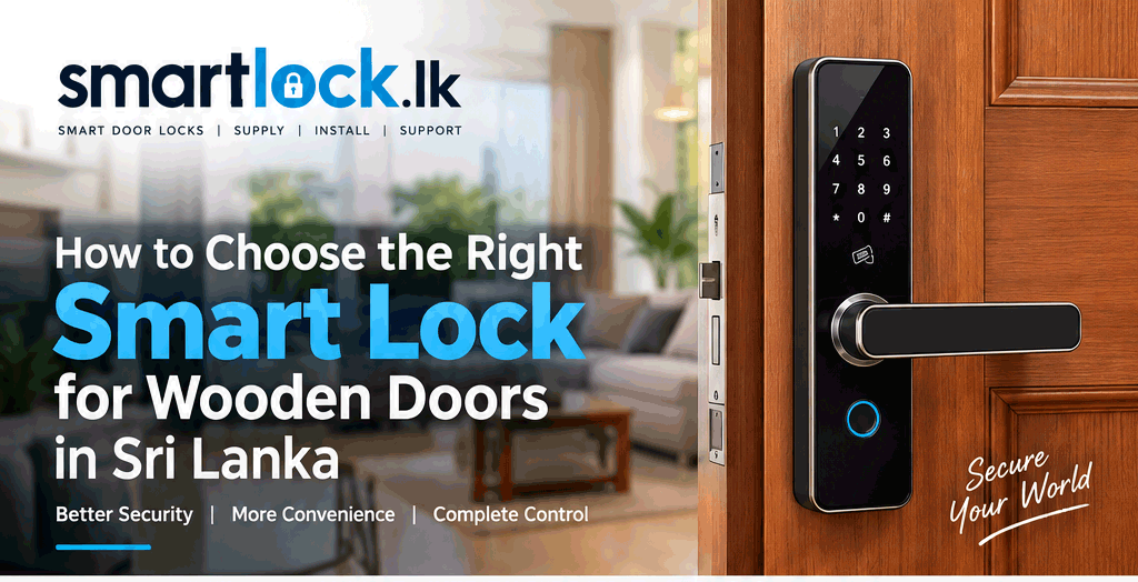How to Choose the Right Smart Lock for Wooden Doors in Sri Lanka
